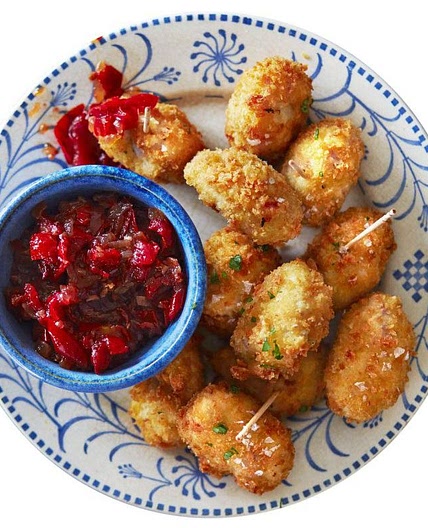 Ham & cheese croquetas