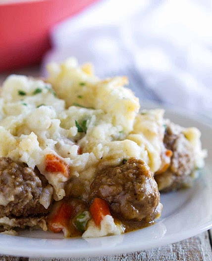 Meatball Cottage Pie