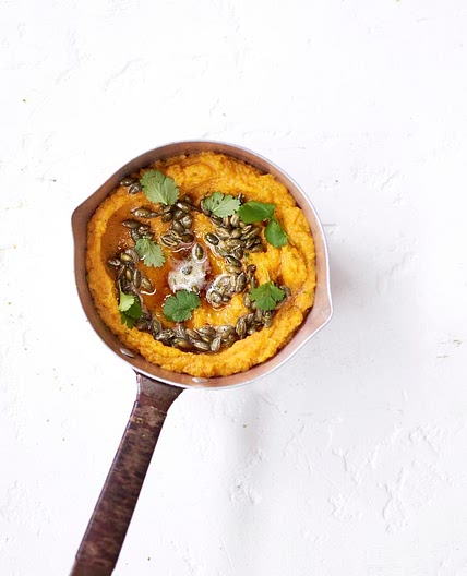 Sweet potato and miso mash