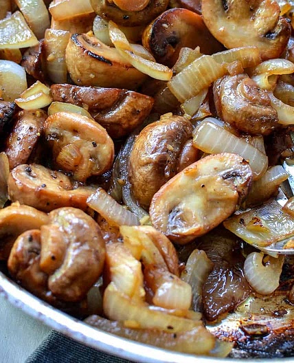 Sauteed Mushrooms and Onions