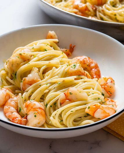 Shrimp Scampi With Pasta Recipe