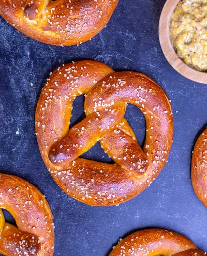 Sourdough Pretzels
