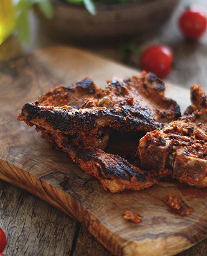 Spicy Lamb Chops
