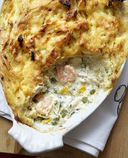 No-fuss fish pie
