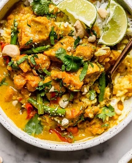 Chicken Sweet Potato Curry (Instant Pot)