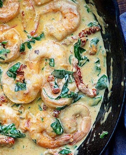Creamy Tuscan Shrimp