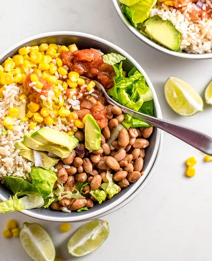 Brown Rice Burrito Bowl