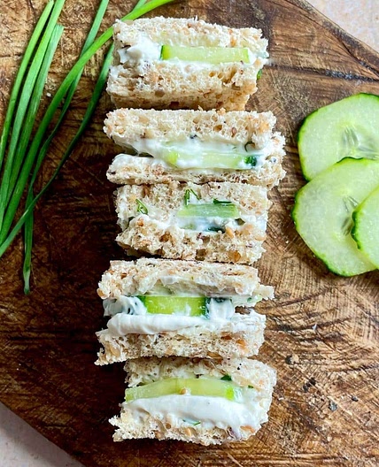Vegan Cucumber Sandwiches
