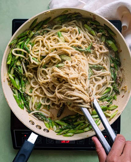 Lemon Asparagus Pasta