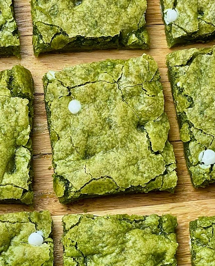 Vegan Matcha Brownies