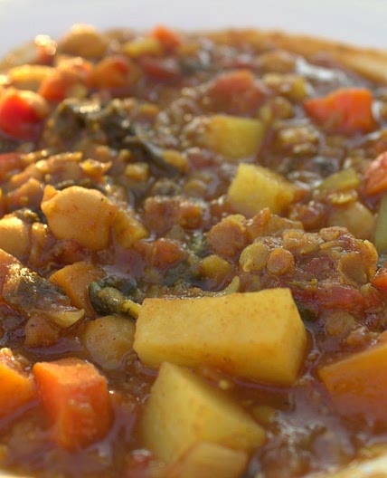 Make-Ahead Vegetarian Moroccan Stew