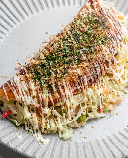 Japanese Cabbage Pancake (Kyabetsu Yaki)