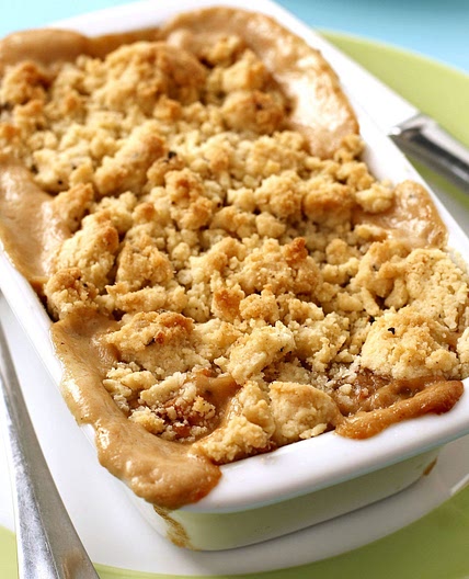 Mushroom crumble recipe