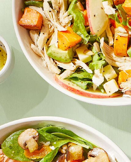 Chopped Chicken & Sweet Potato Salad