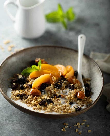 Healthy stovetop granola