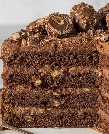 Ferrero Rocher Cake