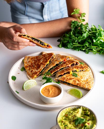 Black Bean Quesadillas
