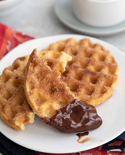 Keto Churro Waffles Recipe