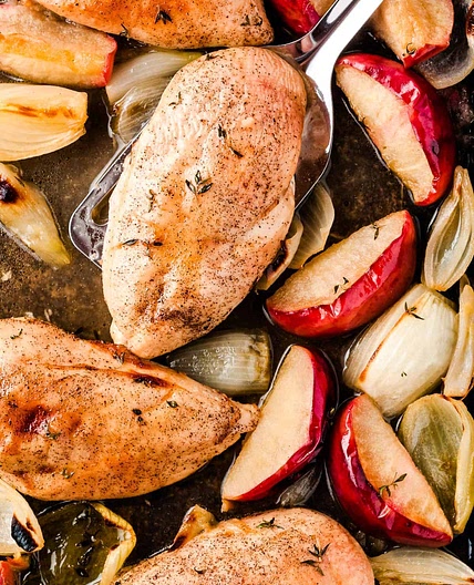 Apple Chicken Sheet Pan Recipe