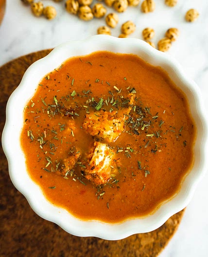 Homemade Roasted Tomato Soup Recipe