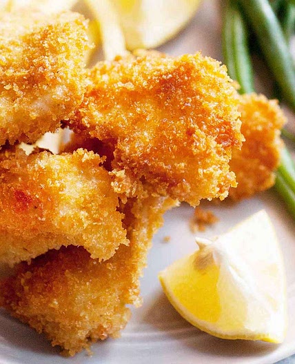 Crispy Panko Fish Sticks