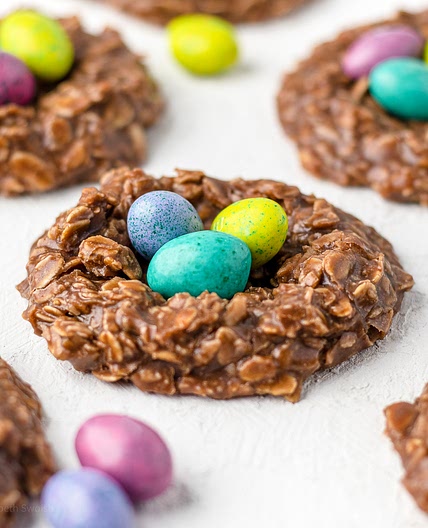 Birds Nest Cookies