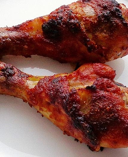 Honey-Mustard BBQ Drumsticks