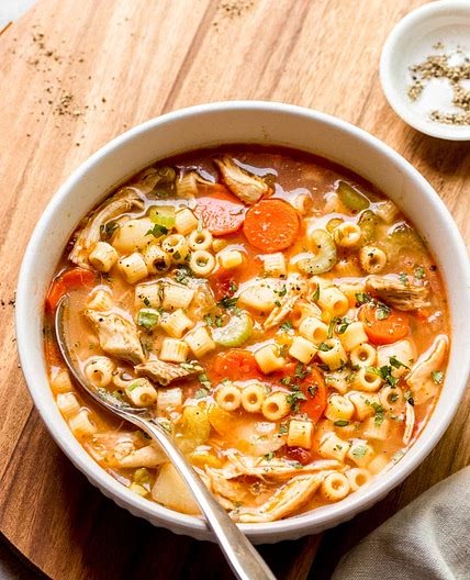 Sicilian Chicken Soup