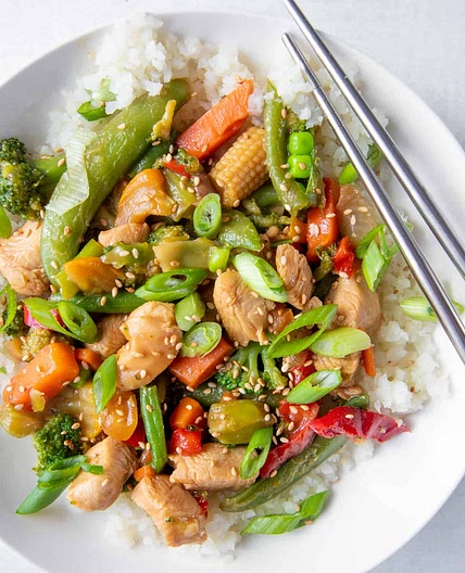 Healthy Chicken Stir Fry