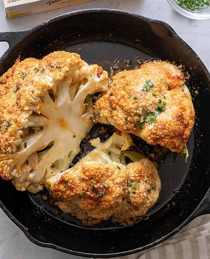 Whole Roasted Cauliflower