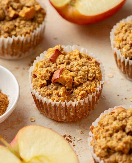 Apple Oatmeal Muffins