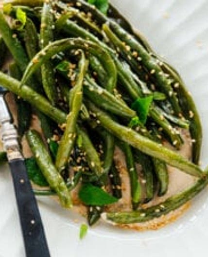 Perfect Roasted Green Beans