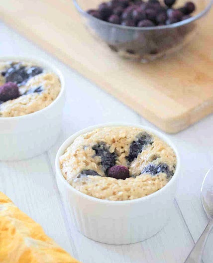 Dairy-Free Baked Protein Oatmeal