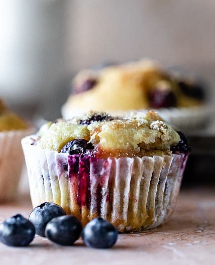 Blueberry Yogurt Muffins
