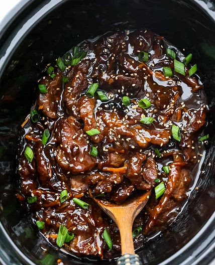 Slow Cooker Mongolian Beef