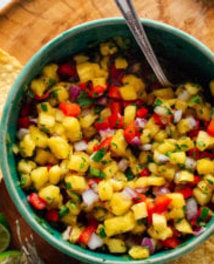 Fresh Pineapple Salsa