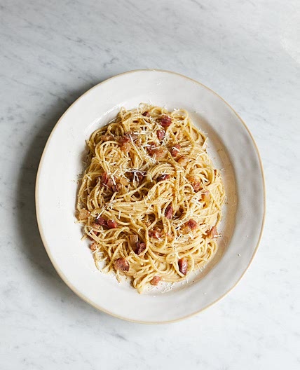 Easy carbonara