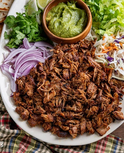 Pineapple Mexican Pork Carnitas (Pressure Cooker and Slow Cooker)