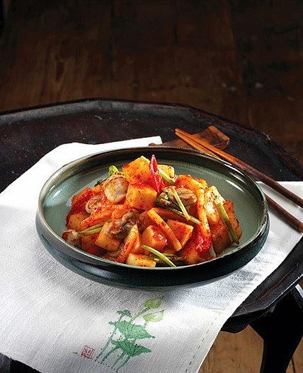 굴 깍두기 만드는 법