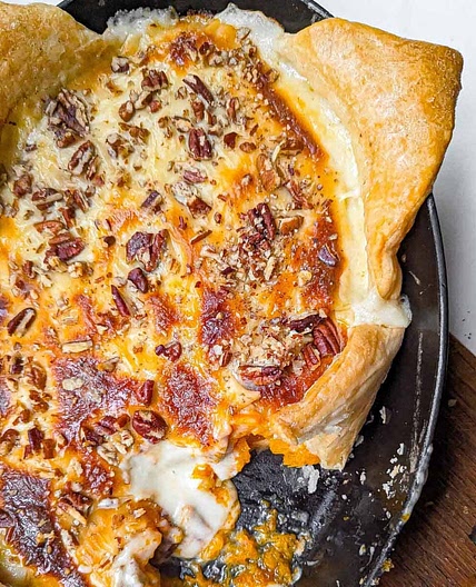 Butternut Squash Gratin in Puff Pastry