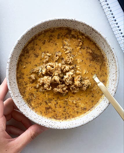 Pumpkin Spice Overnight Oats