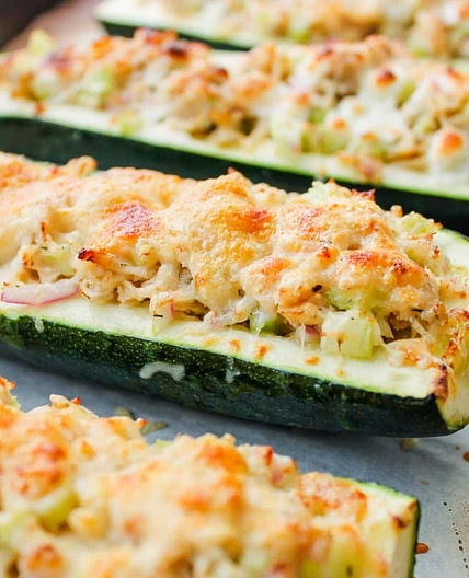 Zucchini Tuna Melts