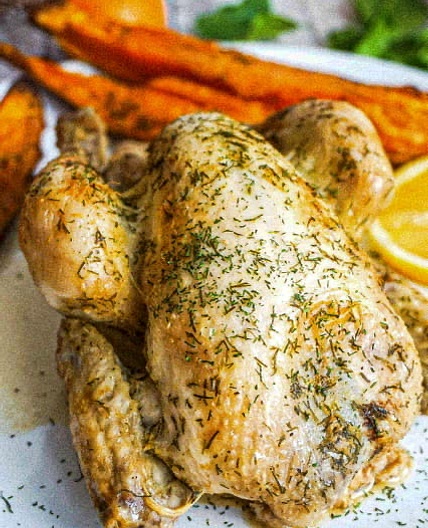 Frozen Poussin Chicken (Instant Pot)