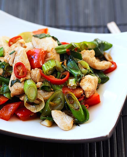 Thai chicken stir fry