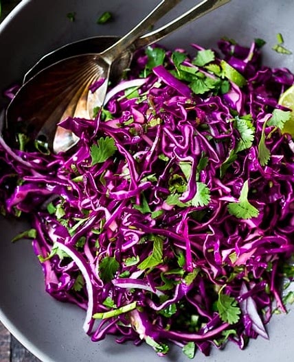 Mexican Slaw with Cilantro and Lime