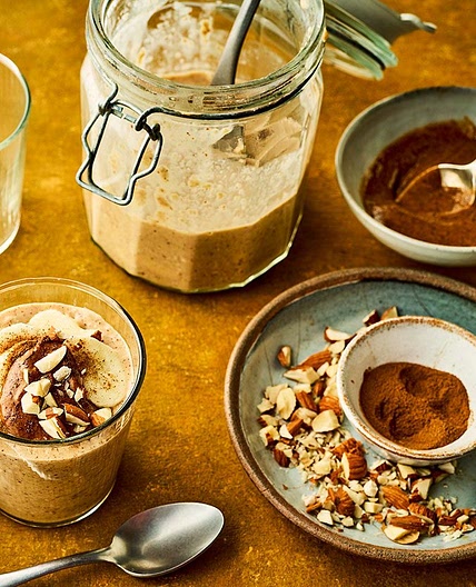 Banana overnight oats