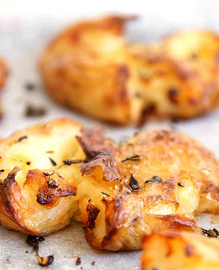 Smashed Crispy Potatoes