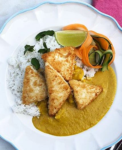 Vegan katsu curry