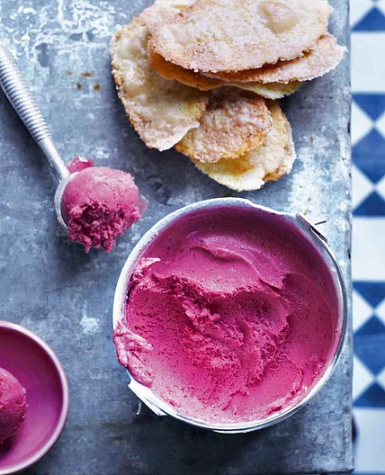 Roasted Plum Sorbet