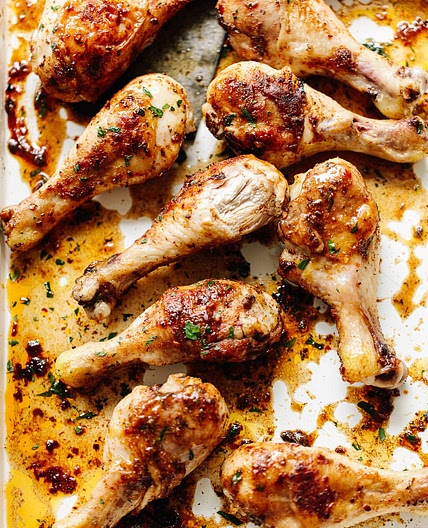 Finger-Lickin’ Baked Chicken Legs